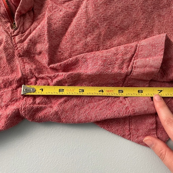 Jcrew red shorts. Size 29w - Picture 8 of 9